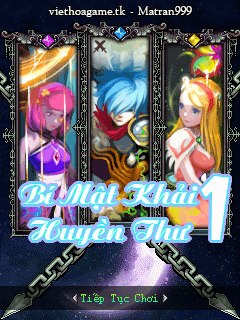 [Java] Bí Mật Khải Huyền Thư 1